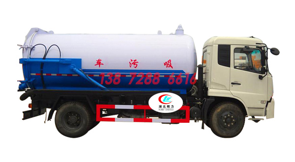 东风天锦吸污车